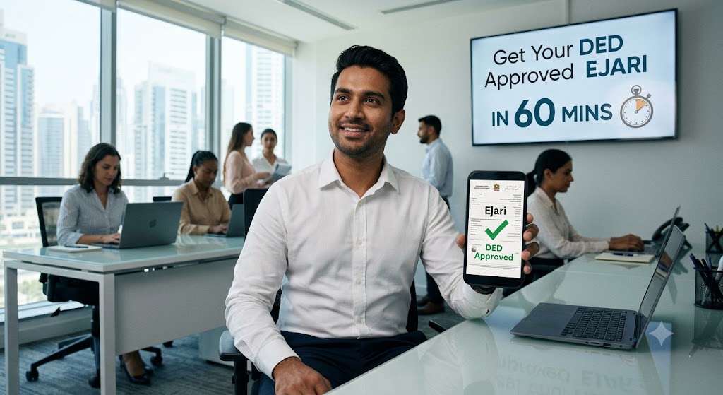 The 60-Minute Blueprint: How to Get Your DED-Approved Virtual Ejari in Dubai