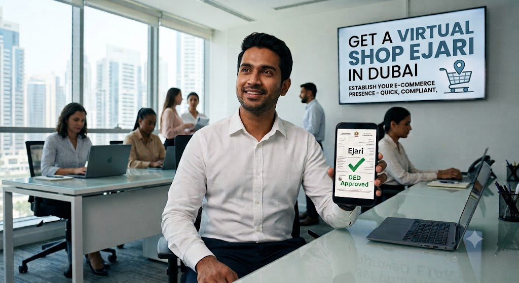 Virtual Shop Ejari Dubai | DED Approved Retail Lease Contract