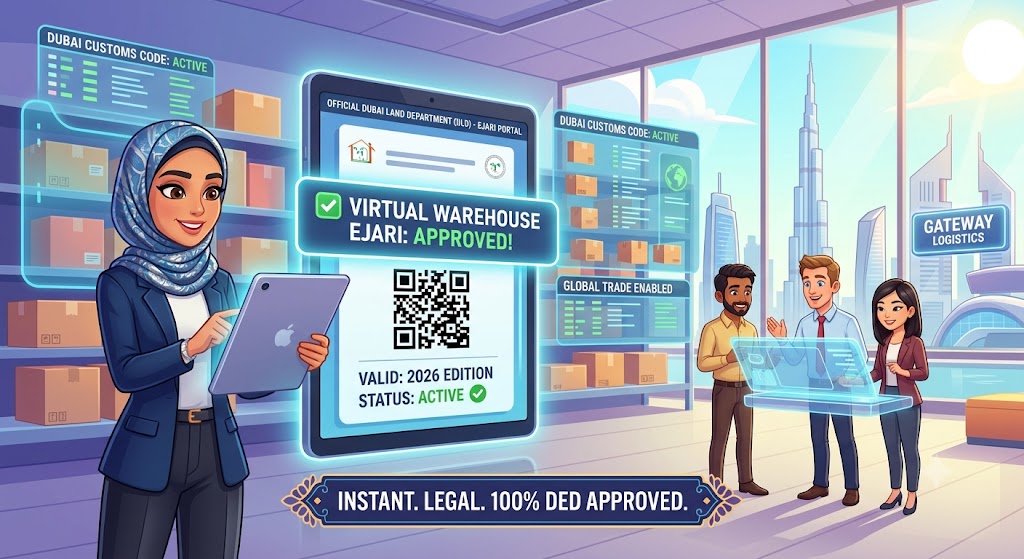 Virtual Warehouse Ejari Dubai | Fast Customs & Trade License Approval