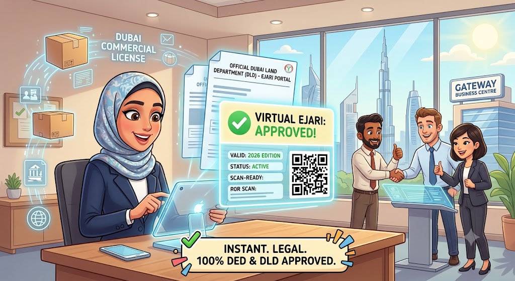 Virtual Ejari Dubai | 100% DED & DLD Approved Tenancy Contract